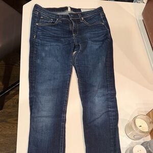 Rag & Bone Dark Blue Skinny Jeans